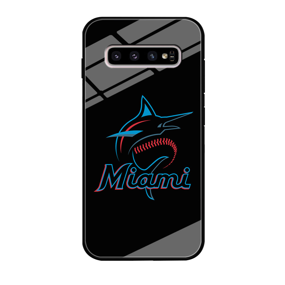 Baseball Miami Marlins MLB 001 Samsung Galaxy S10 Case