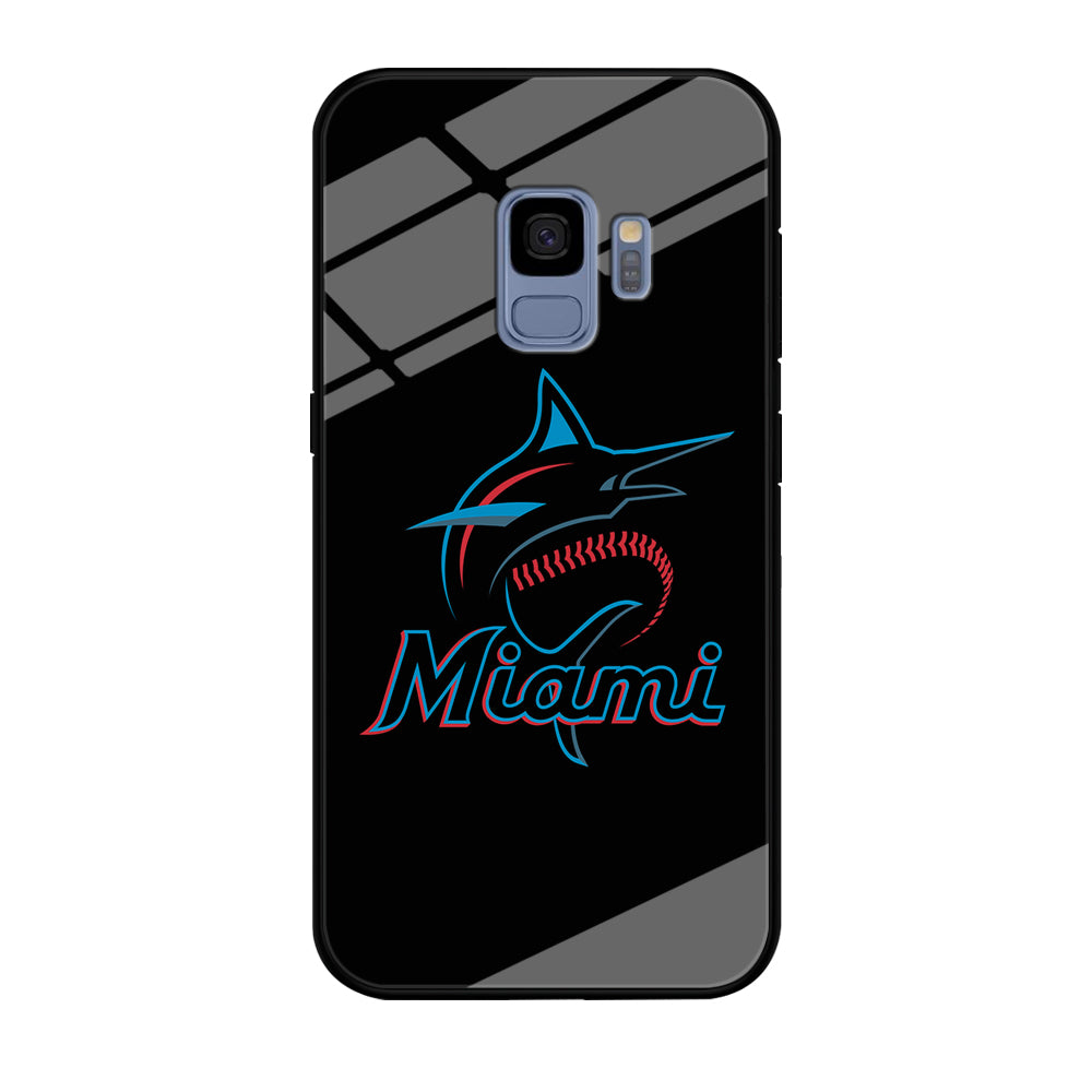 Baseball Miami Marlins MLB 001  Samsung Galaxy S9 Case