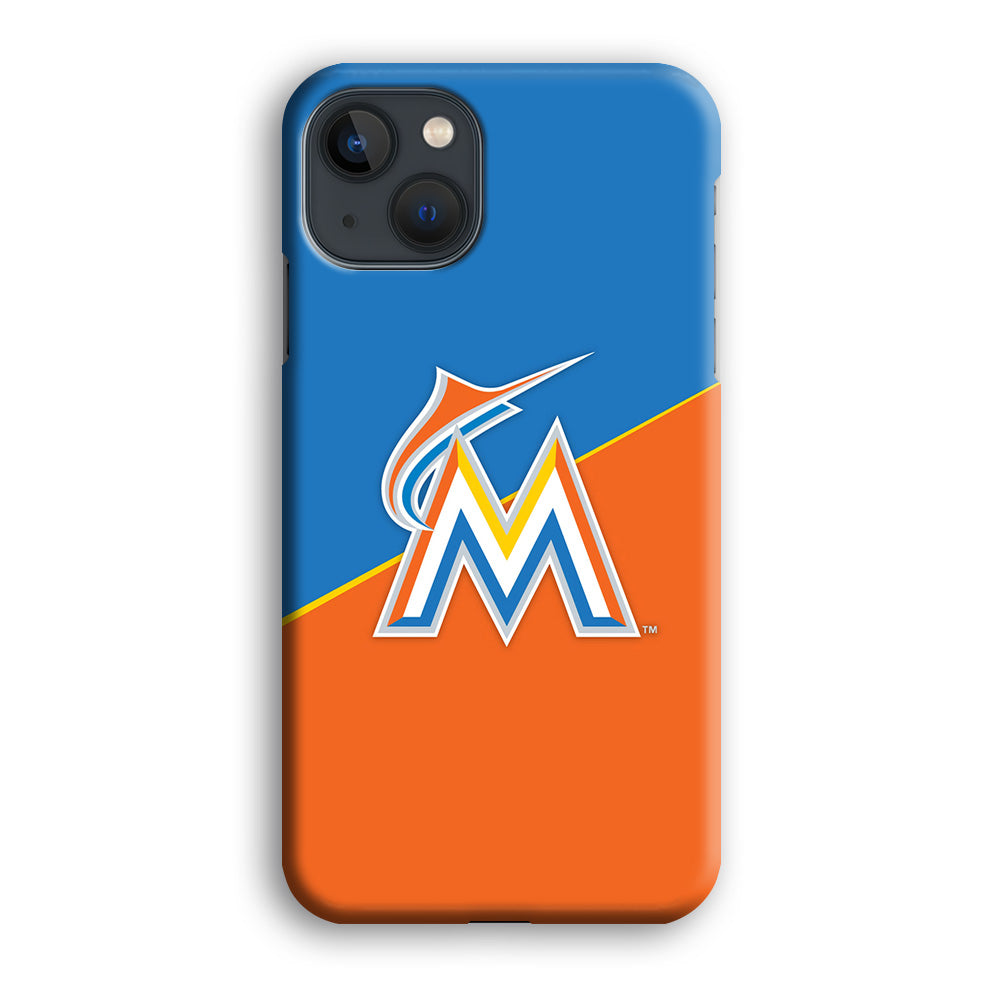 Baseball Miami Marlins MLB 002 iPhone 14 Plus Case