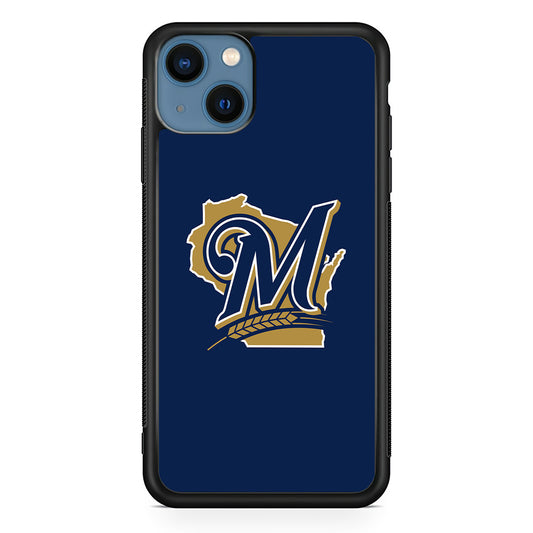 Baseball Milwaukee Brewers MLB 001 iPhone 14 Plus Case