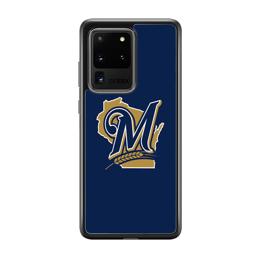 Baseball Milwaukee Brewers MLB 001 Samsung Galaxy S20 Ultra Case