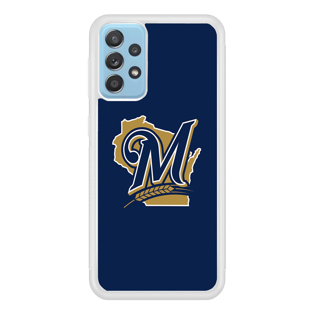 Baseball Milwaukee Brewers MLB 001 Samsung Galaxy A72 Case
