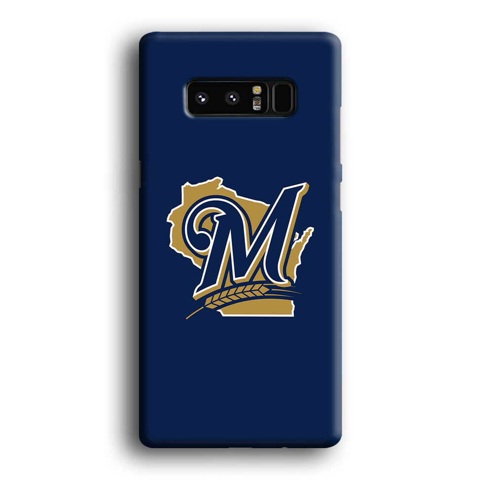 Baseball Milwaukee Brewers MLB 001 Samsung Galaxy Note 8 Case
