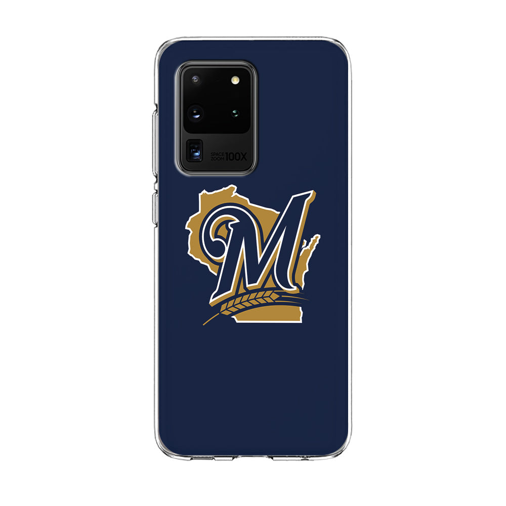 Baseball Milwaukee Brewers MLB 001 Samsung Galaxy S20 Ultra Case