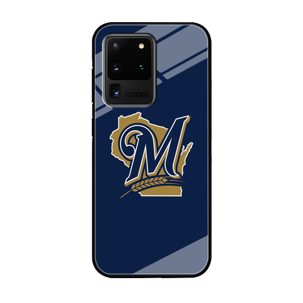 Baseball Milwaukee Brewers MLB 001  Samsung Galaxy S21 Ultra Case