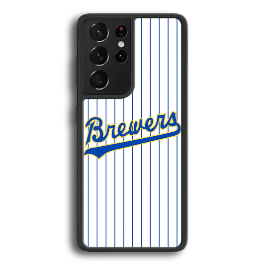 Baseball Milwaukee Brewers MLB 002 Samsung Galaxy S21 Ultra Case
