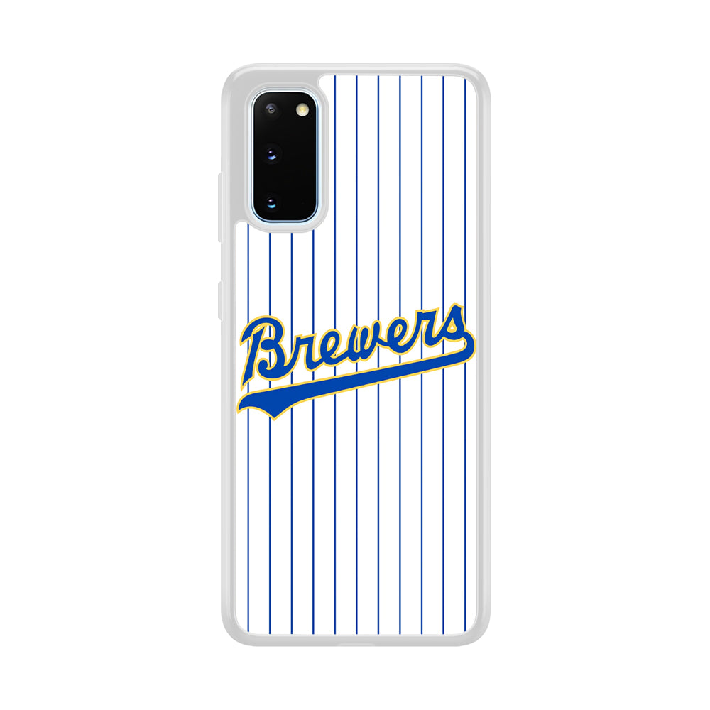 Baseball Milwaukee Brewers MLB 002 Samsung Galaxy S20 Case