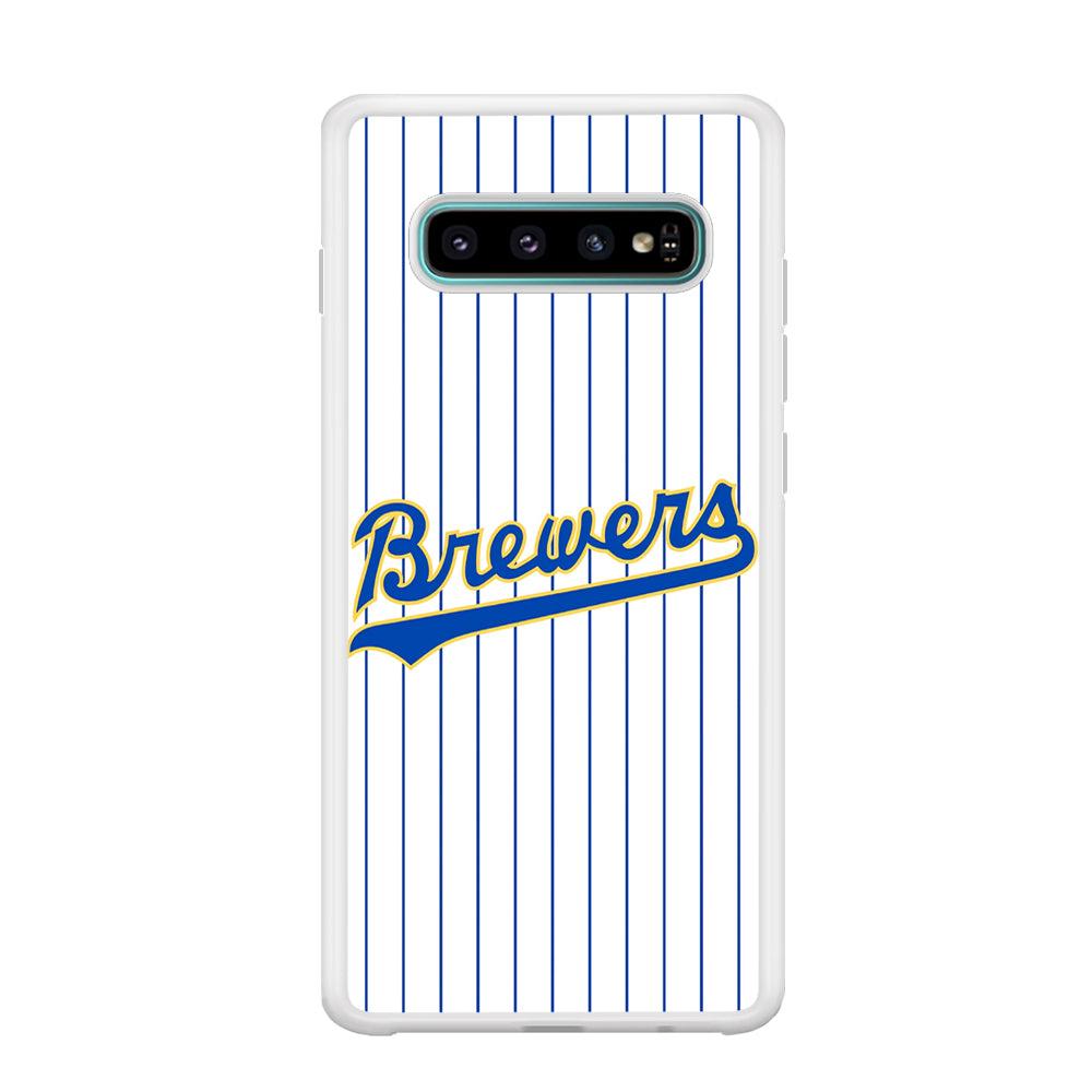 Baseball Milwaukee Brewers MLB 002 Samsung Galaxy S10 Plus Case