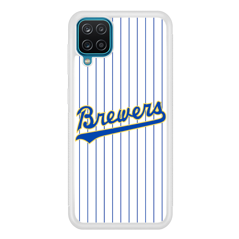 Baseball Milwaukee Brewers MLB 002  Samsung Galaxy A12 Case
