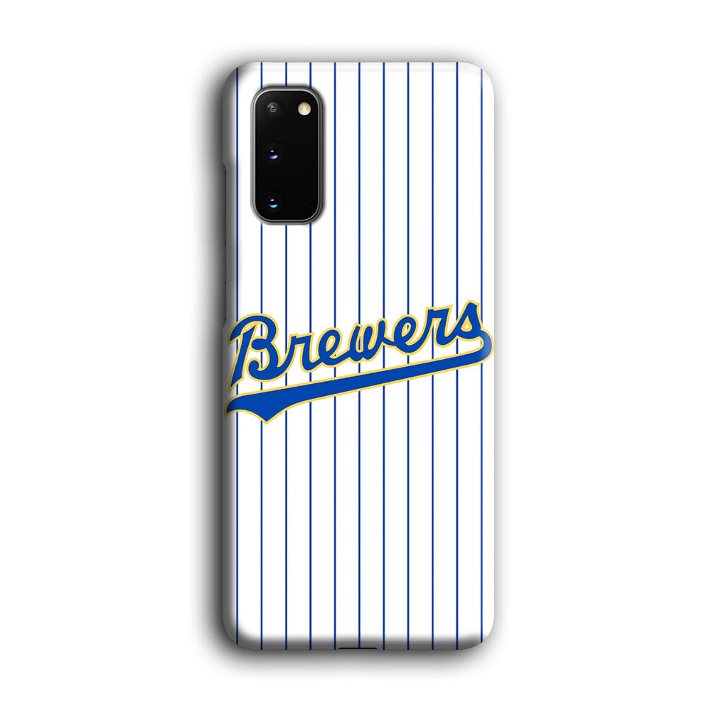 Baseball Milwaukee Brewers MLB 002 Samsung Galaxy S20 Case