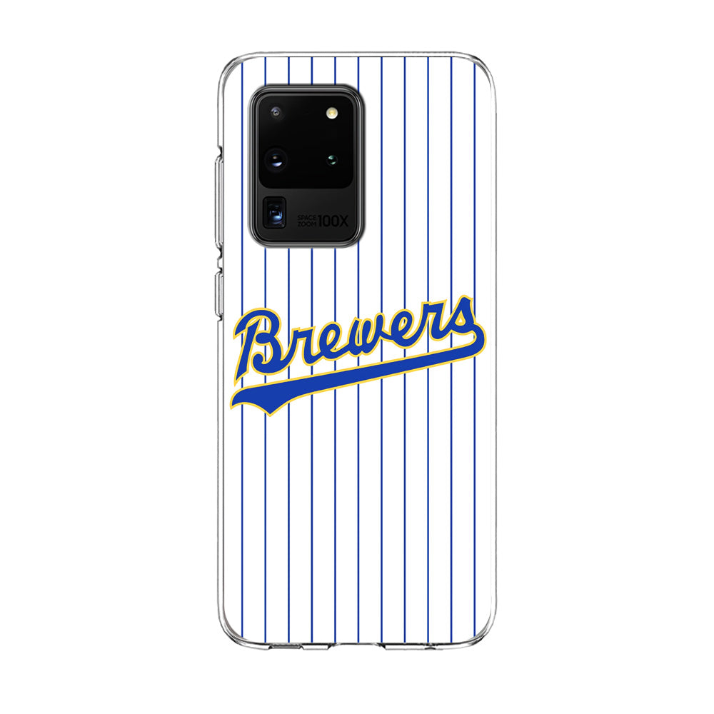 Baseball Milwaukee Brewers MLB 002 Samsung Galaxy S20 Ultra Case