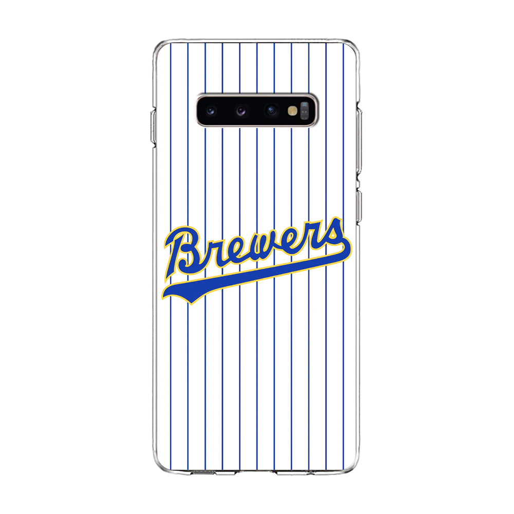 Baseball Milwaukee Brewers MLB 002 Samsung Galaxy S10 Case