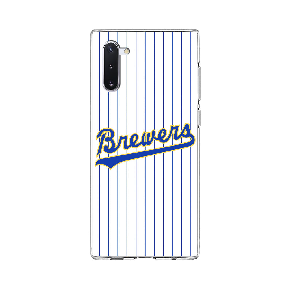 Baseball Milwaukee Brewers MLB 002 Samsung Galaxy Note 10 Case