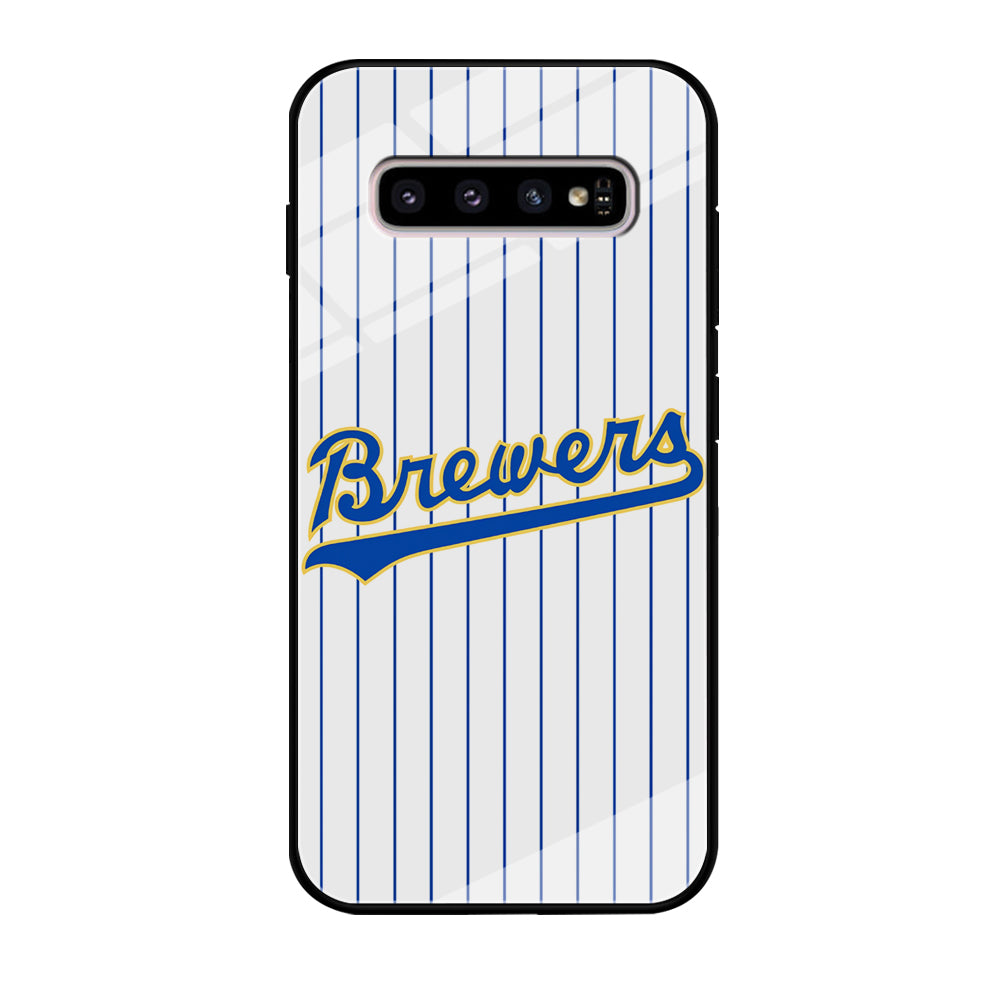 Baseball Milwaukee Brewers MLB 002 Samsung Galaxy S10 Case