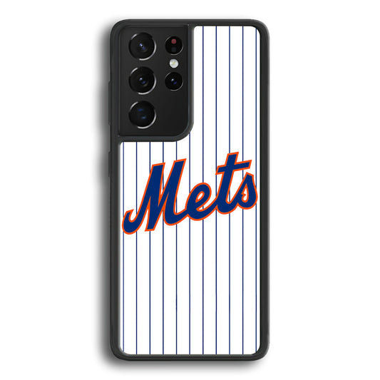 Baseball New York Mets MLB 001 Samsung Galaxy S22 Ultra Case