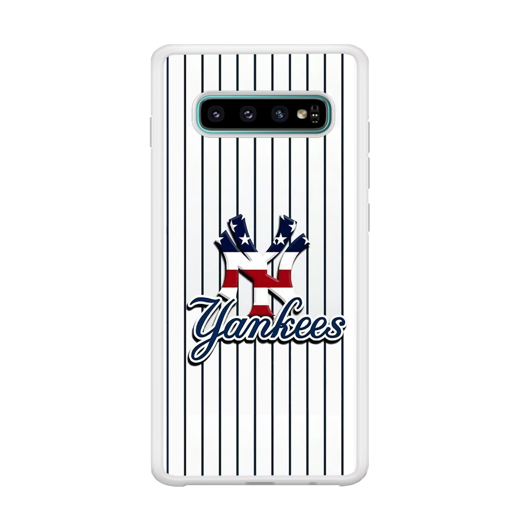 Baseball New York Yankees MLB 001 Samsung Galaxy S10 Case