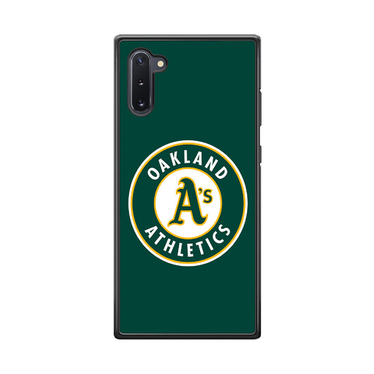Baseball Oakland Athletics MLB 001 Samsung Galaxy Note 10 Case