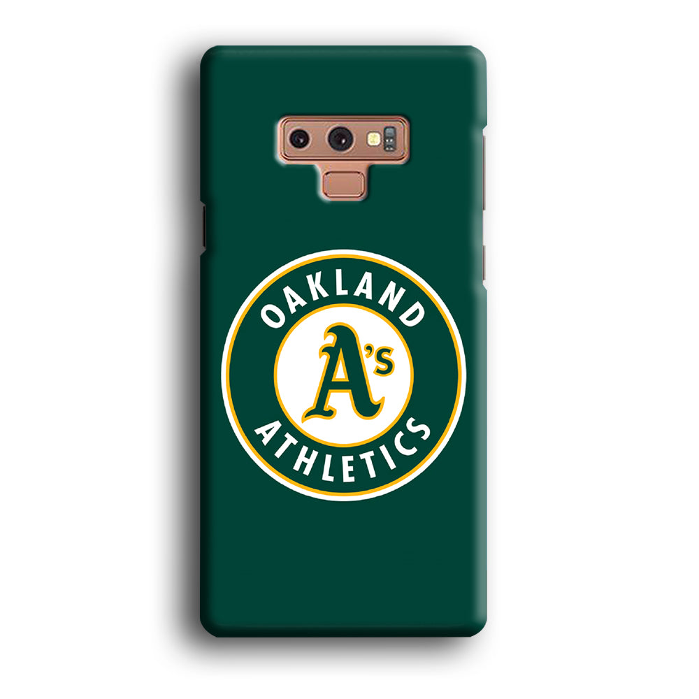 Baseball Oakland Athletics MLB 001 Samsung Galaxy Note 9 Case