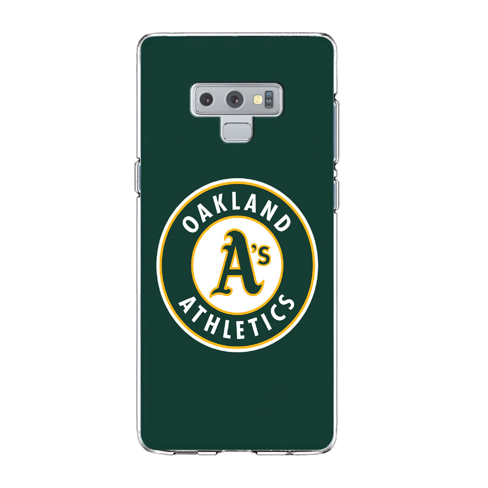 Baseball Oakland Athletics MLB 001 Samsung Galaxy Note 9 Case