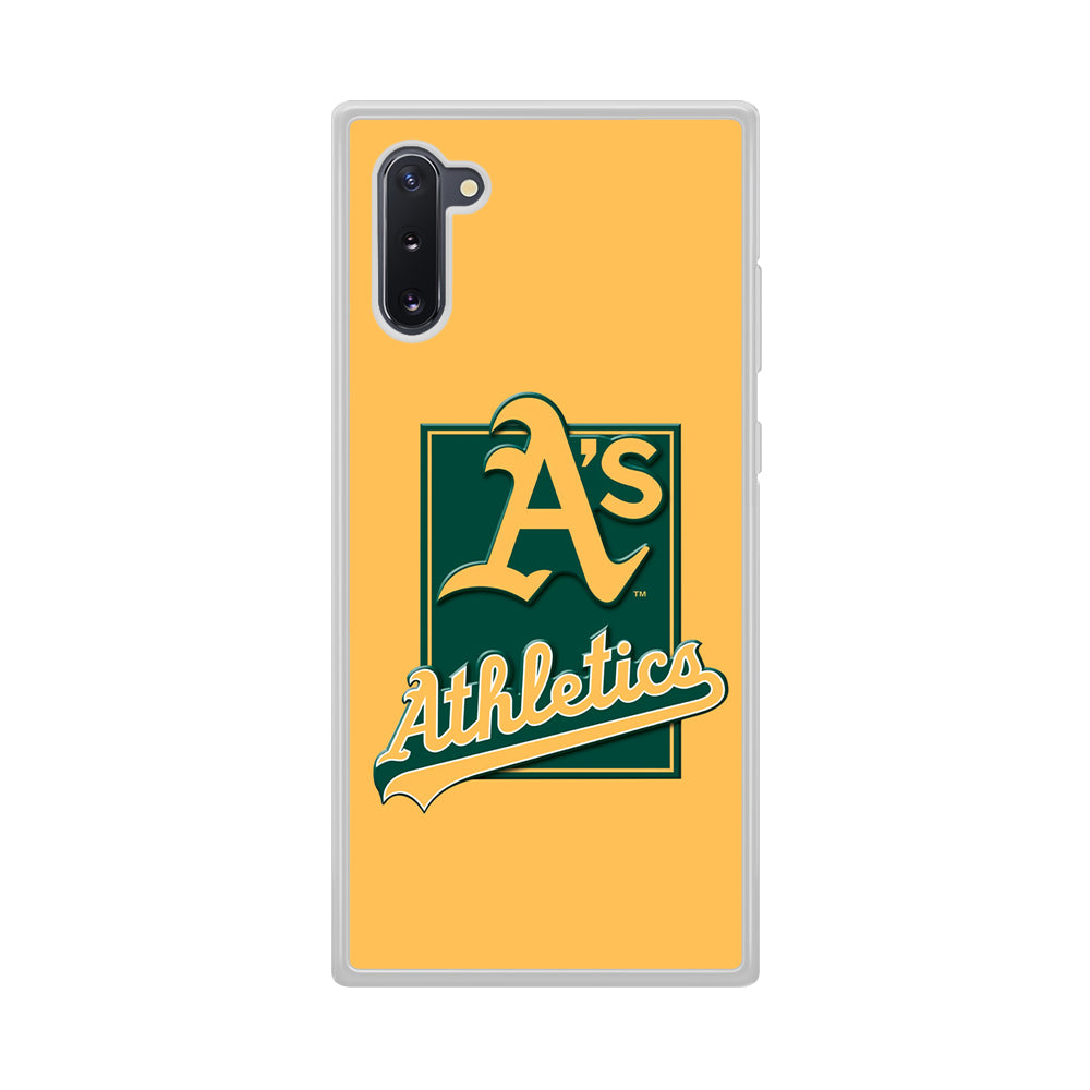 Baseball Oakland Athletics MLB 002 Samsung Galaxy Note 10 Case