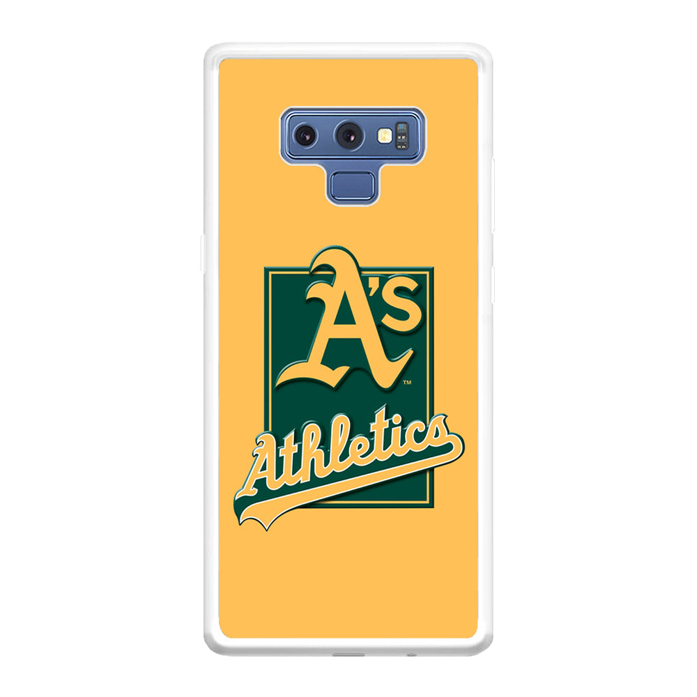 Baseball Oakland Athletics MLB 002 Samsung Galaxy Note 9 Case