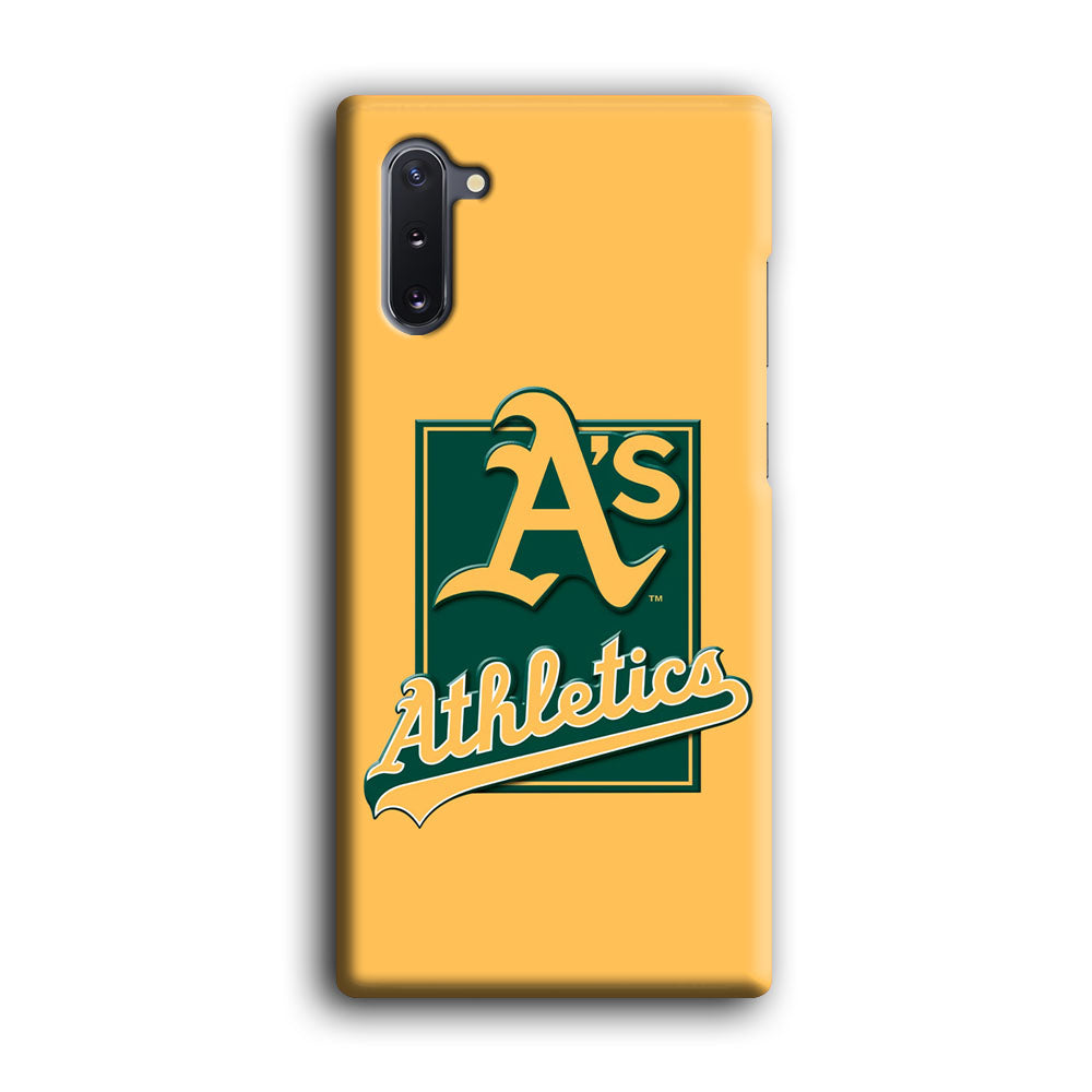 Baseball Oakland Athletics MLB 002 Samsung Galaxy Note 10 Case