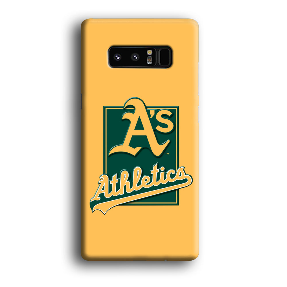 Baseball Oakland Athletics MLB 002 Samsung Galaxy Note 8 Case