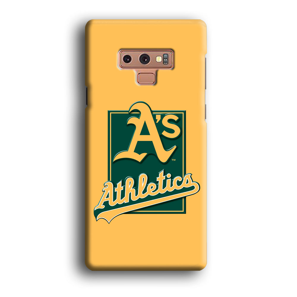 Baseball Oakland Athletics MLB 002 Samsung Galaxy Note 9 Case