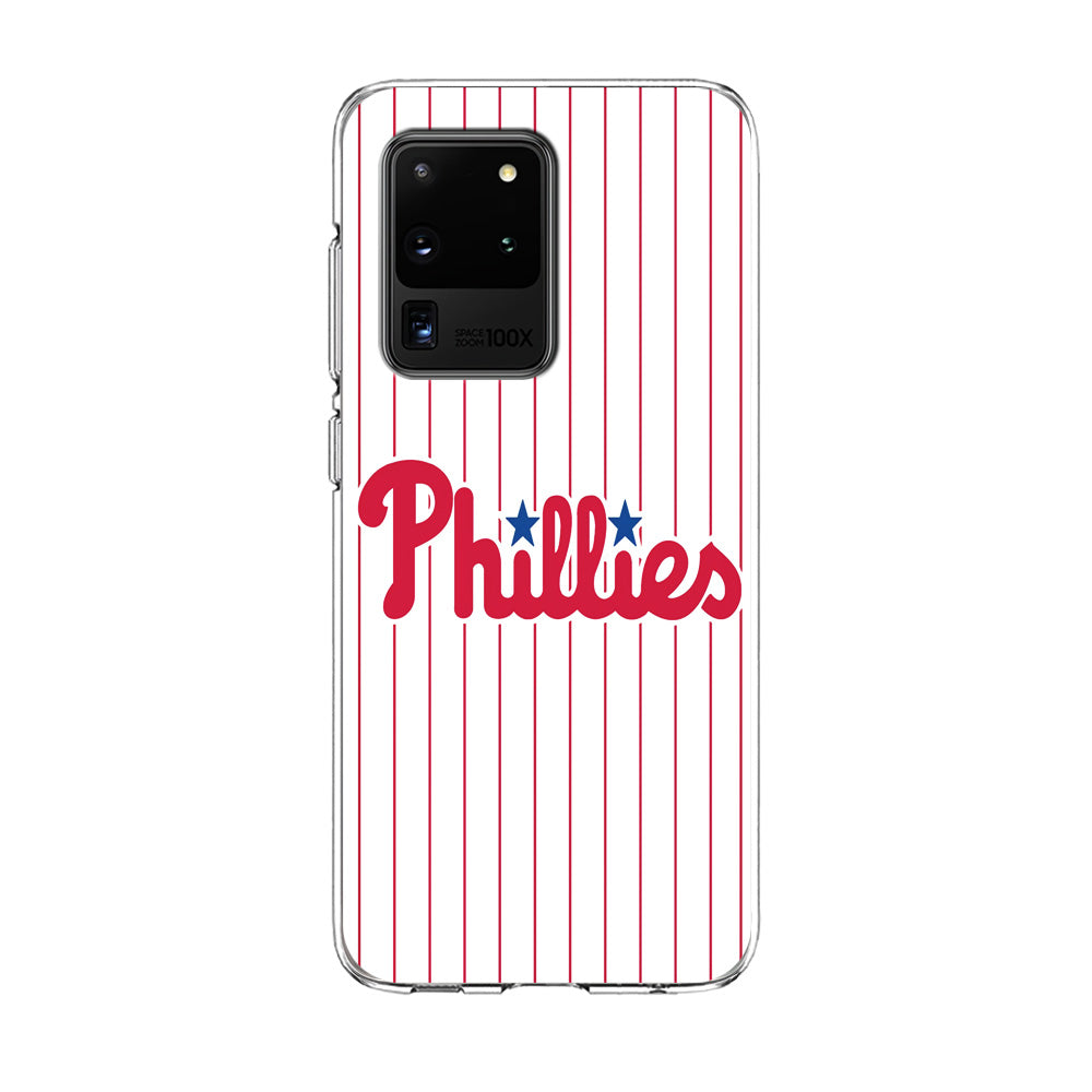 Baseball Philadelphia Phillies MLB 002 Samsung Galaxy S20 Ultra Case