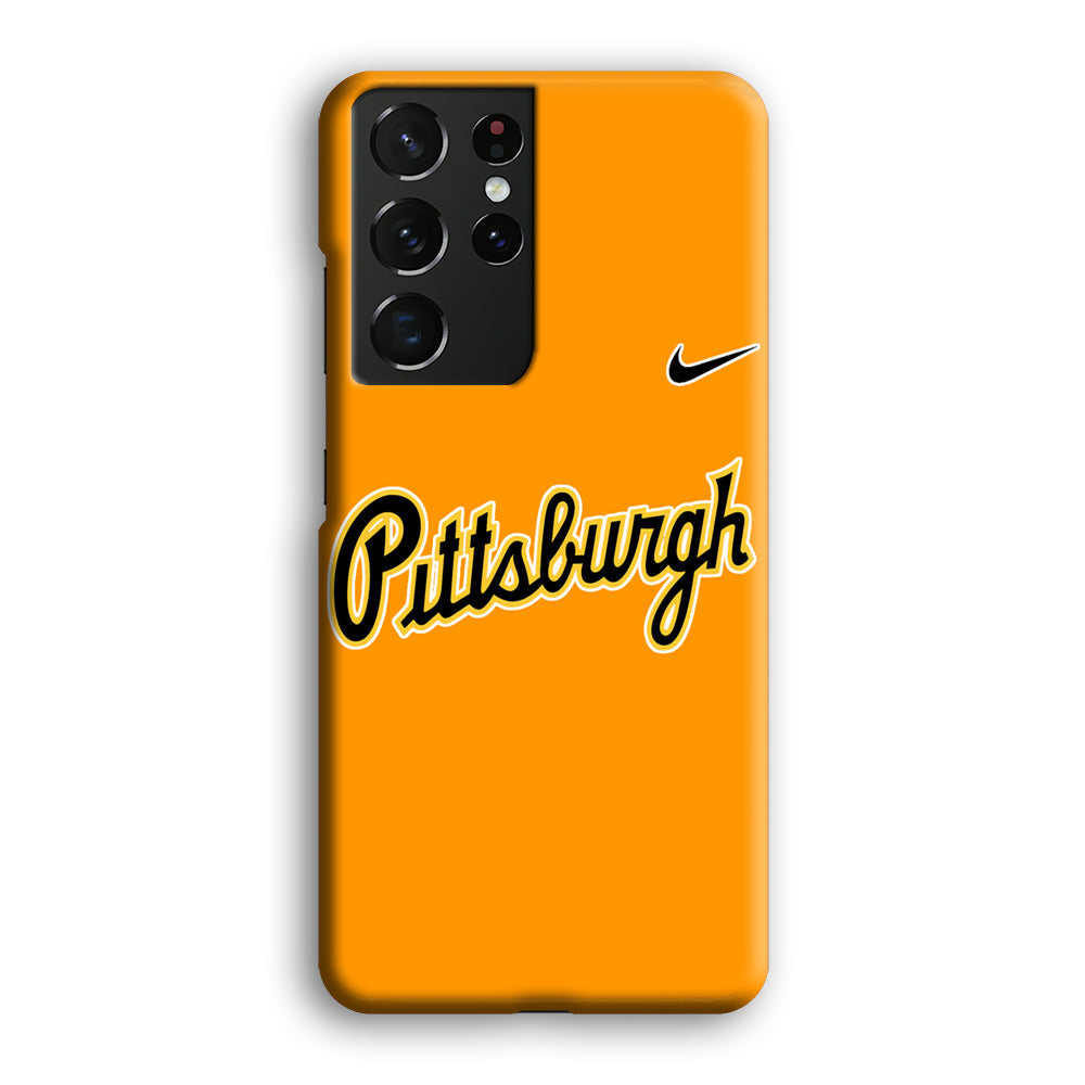 Baseball Pittsburgh Pirates MLB 002 Samsung Galaxy S22 Ultra Case