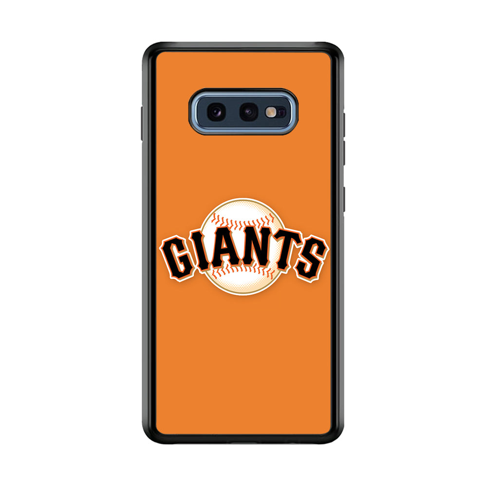 Baseball San Francisco Giants MLB 001 Samsung Galaxy S10E Case