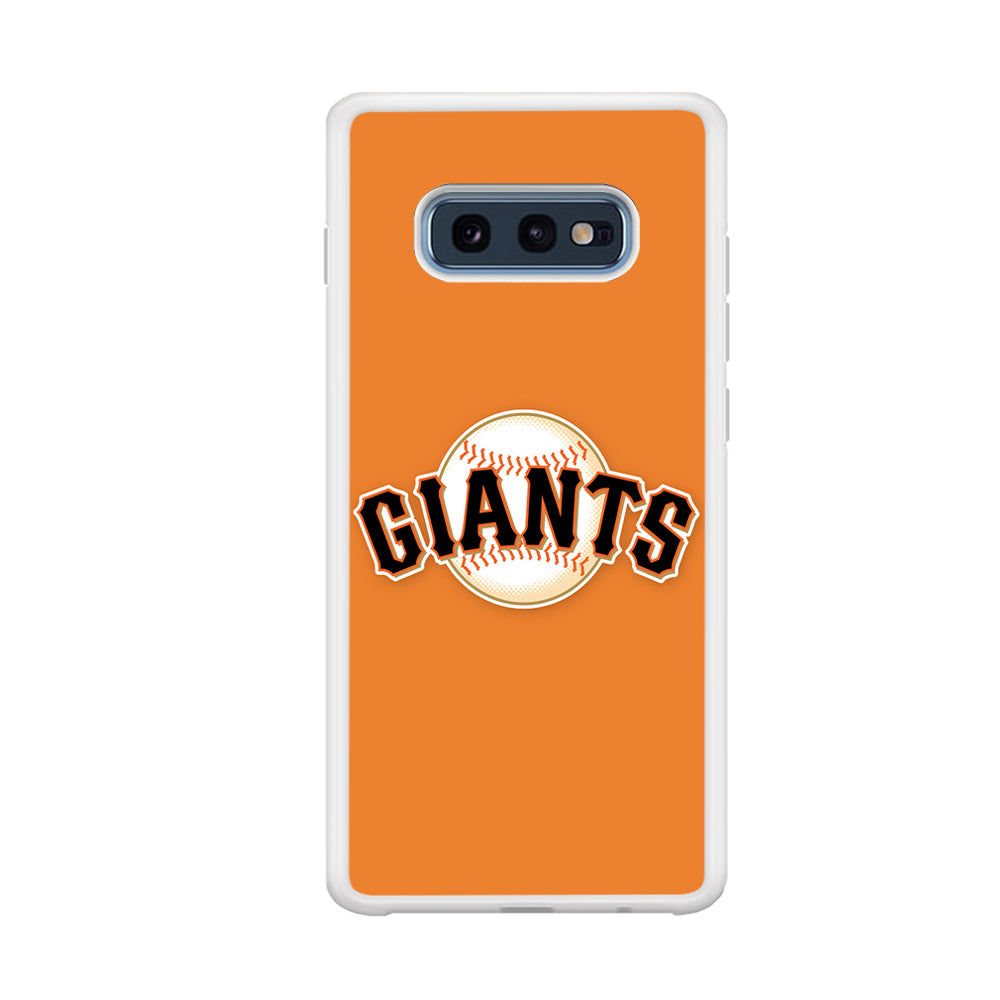 Baseball San Francisco Giants MLB 001 Samsung Galaxy S10E Case