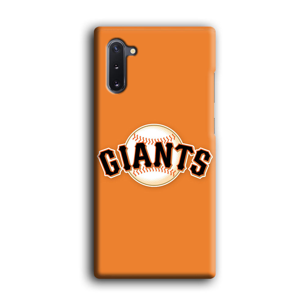 Baseball San Francisco Giants MLB 001 Samsung Galaxy Note 10 Case