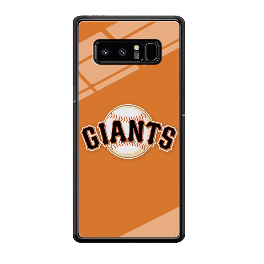 Baseball San Francisco Giants MLB 001 Samsung Galaxy Note 8 Case