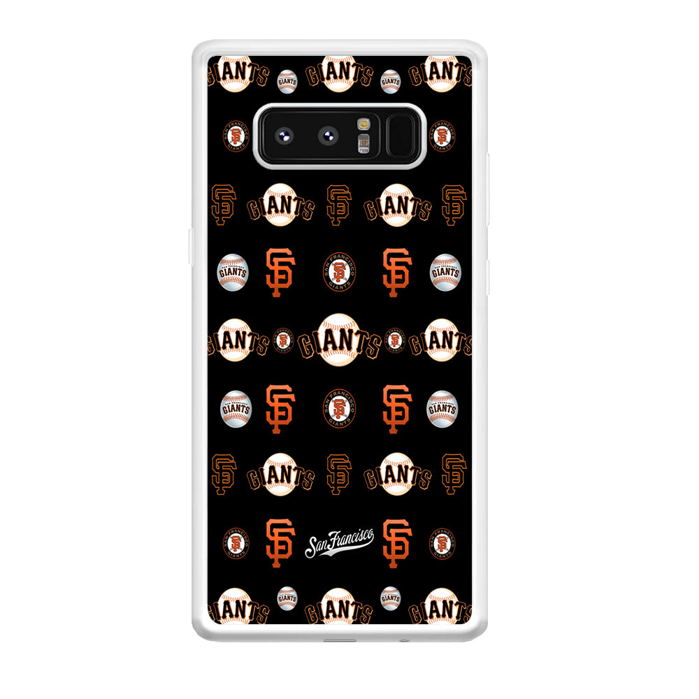 Baseball San Francisco Giants MLB 002 Samsung Galaxy Note 8 Case