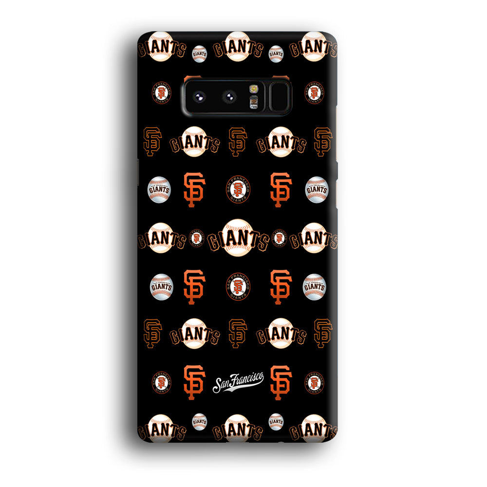Baseball San Francisco Giants MLB 002 Samsung Galaxy Note 8 Case