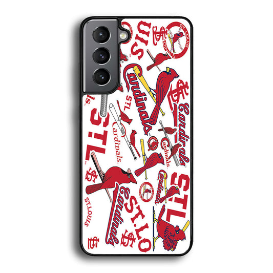 Baseball St. Louis Cardinals MLB 001 Samsung Galaxy A15 Case-Phone Case-Tempered Glass Case-Altracase
