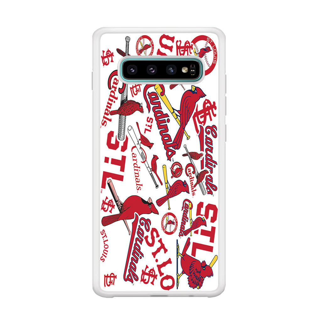 Baseball St. Louis Cardinals MLB 001 Samsung Galaxy S10 Plus Case