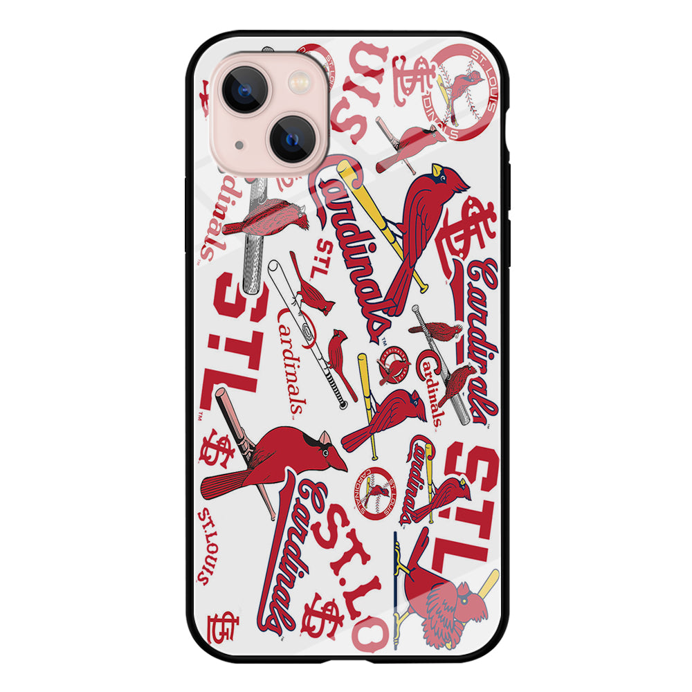 Baseball St. Louis Cardinals MLB 001 iPhone 14 Plus Case