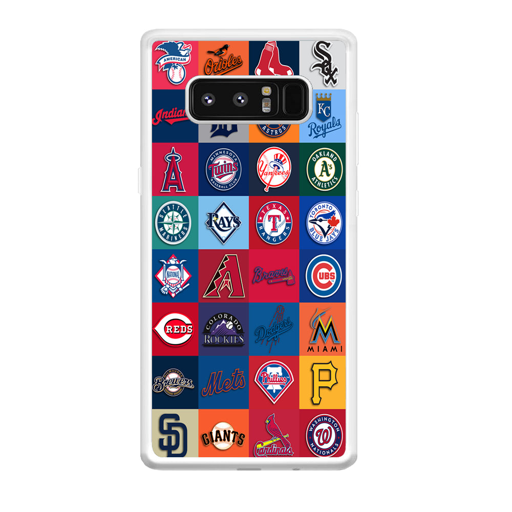 Baseball Teams MLB Samsung Galaxy Note 8 Case