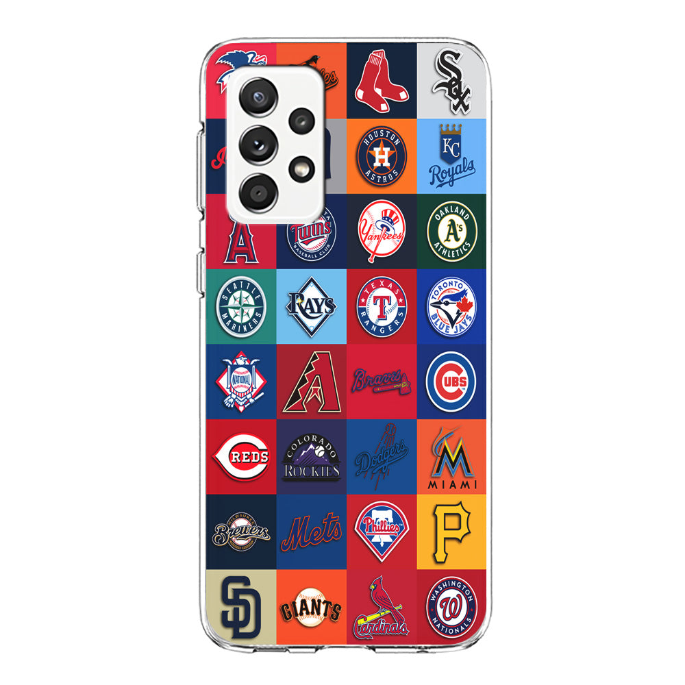 Baseball Teams MLB Samsung Galaxy A72 Case