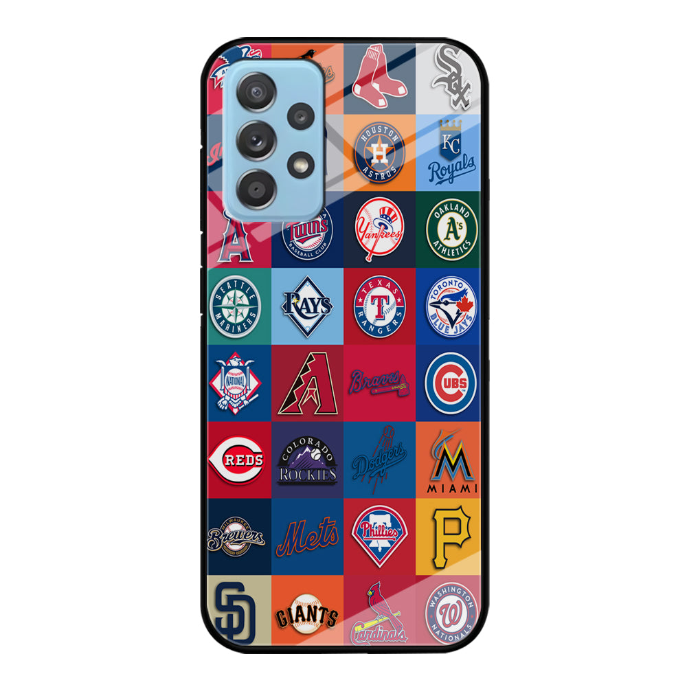 Baseball Teams MLB Samsung Galaxy A72 Case