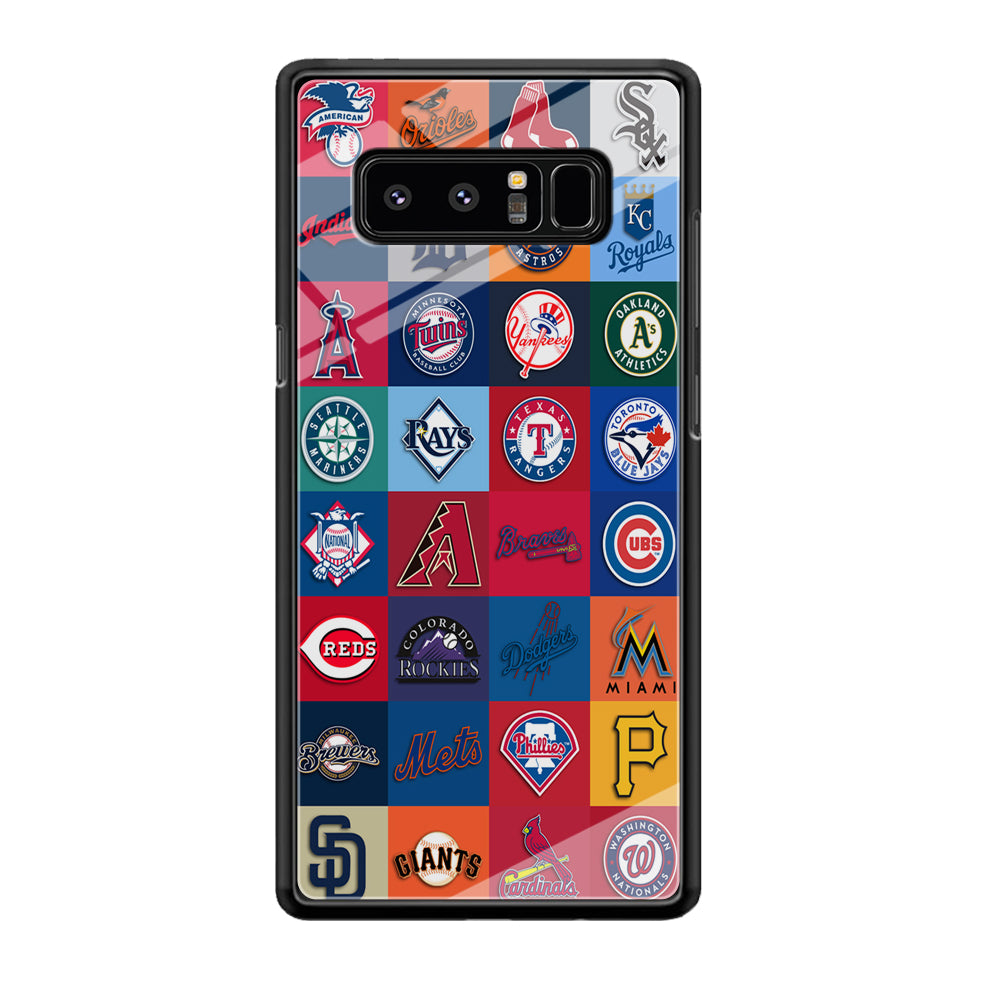 Baseball Teams MLB Samsung Galaxy Note 8 Case