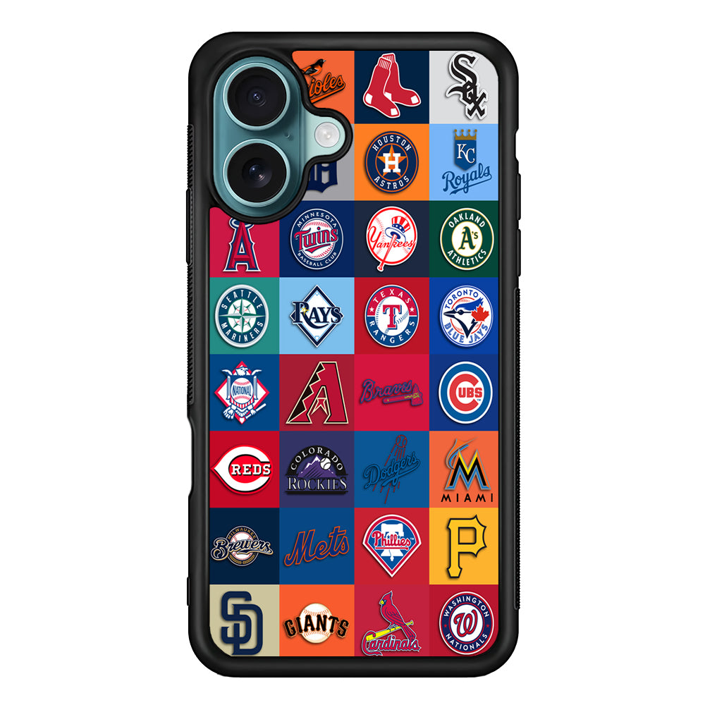 Baseball Teams MLB iPhone 16 Case - Altracase