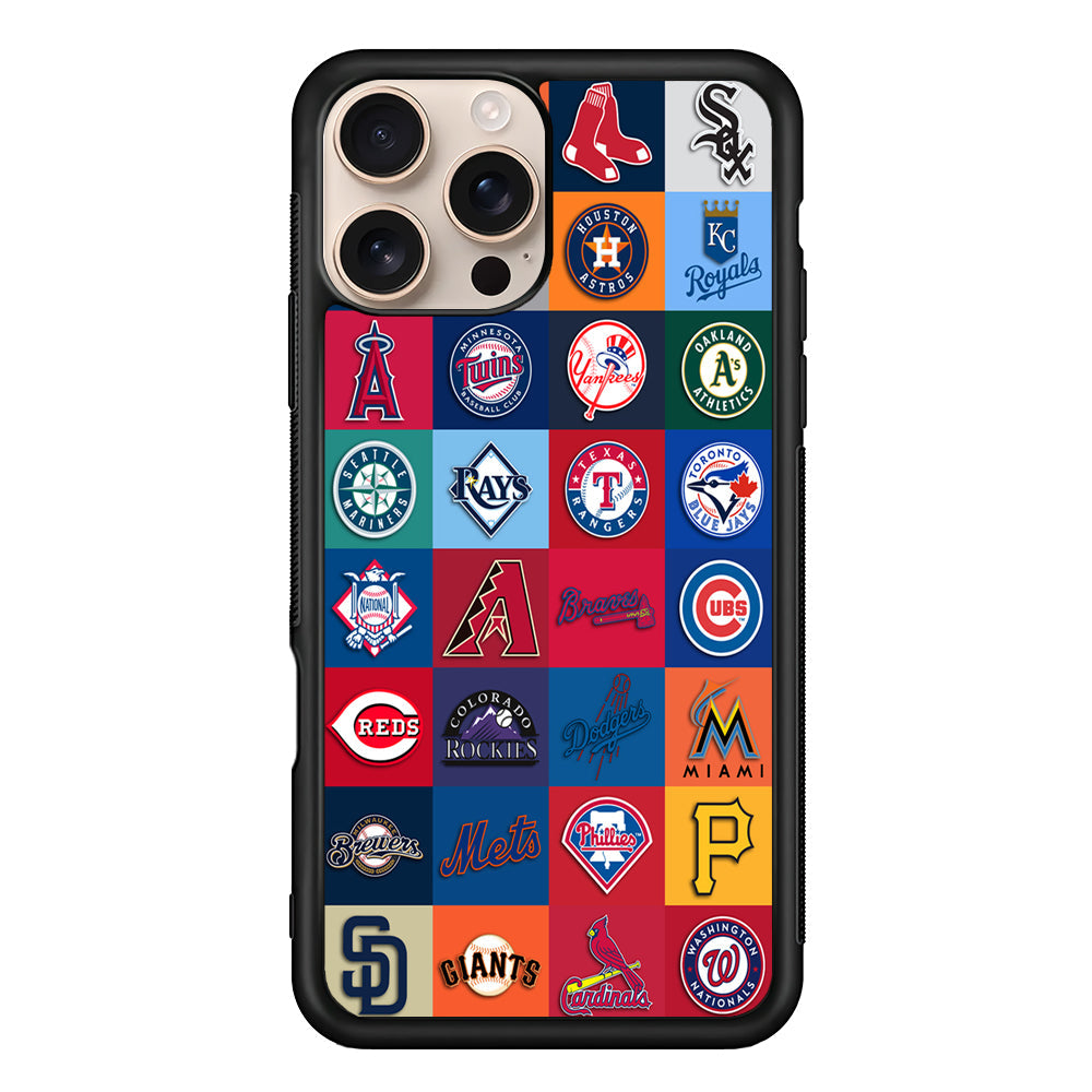 Baseball Teams MLB iPhone 16 Pro Max Case - Altracase