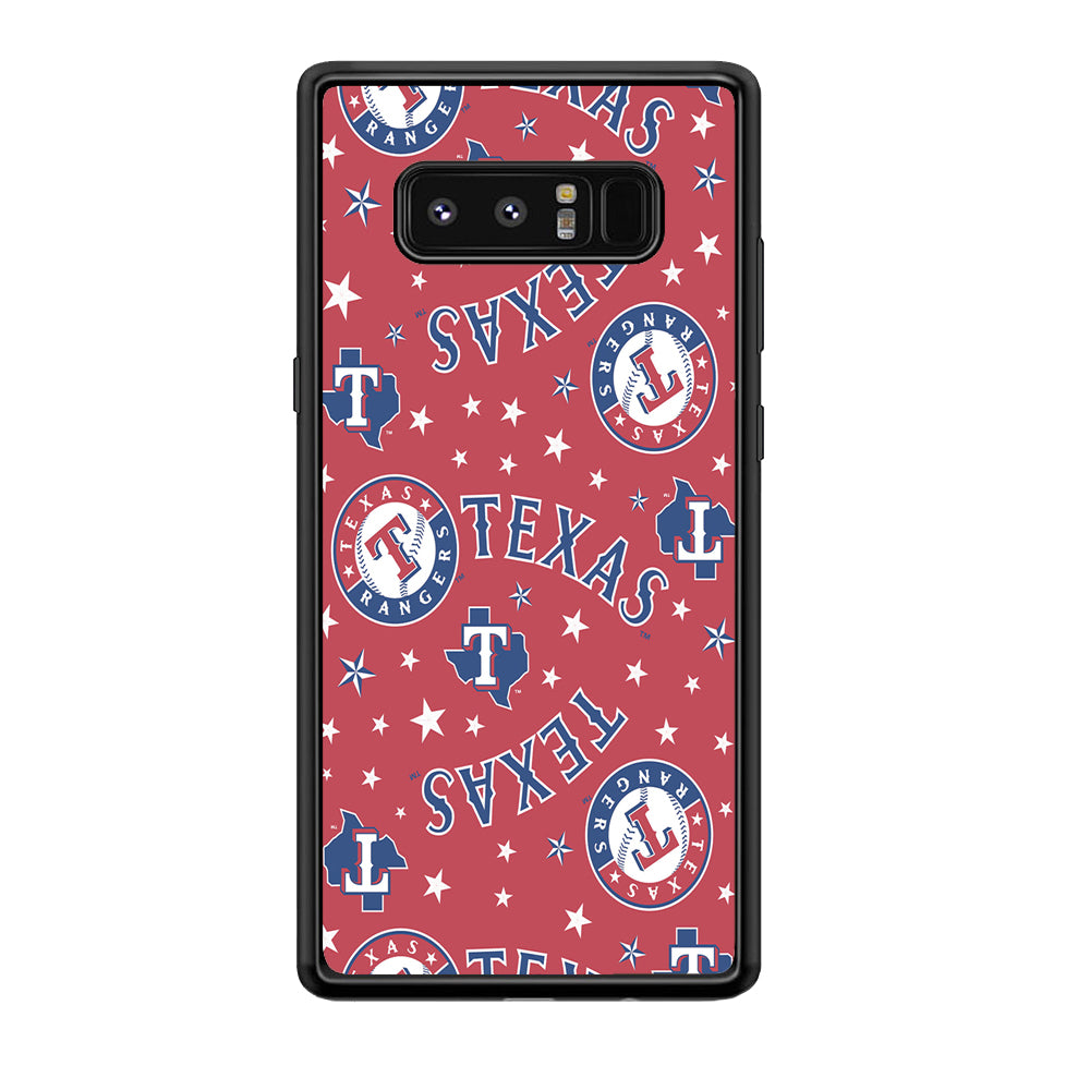 Baseball Texas Rangers MLB 001 Samsung Galaxy Note 8 Case