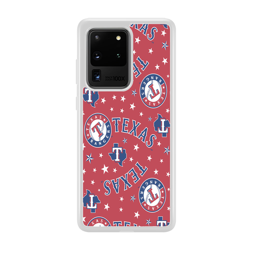 Baseball Texas Rangers MLB 001 Samsung Galaxy S20 Ultra Case