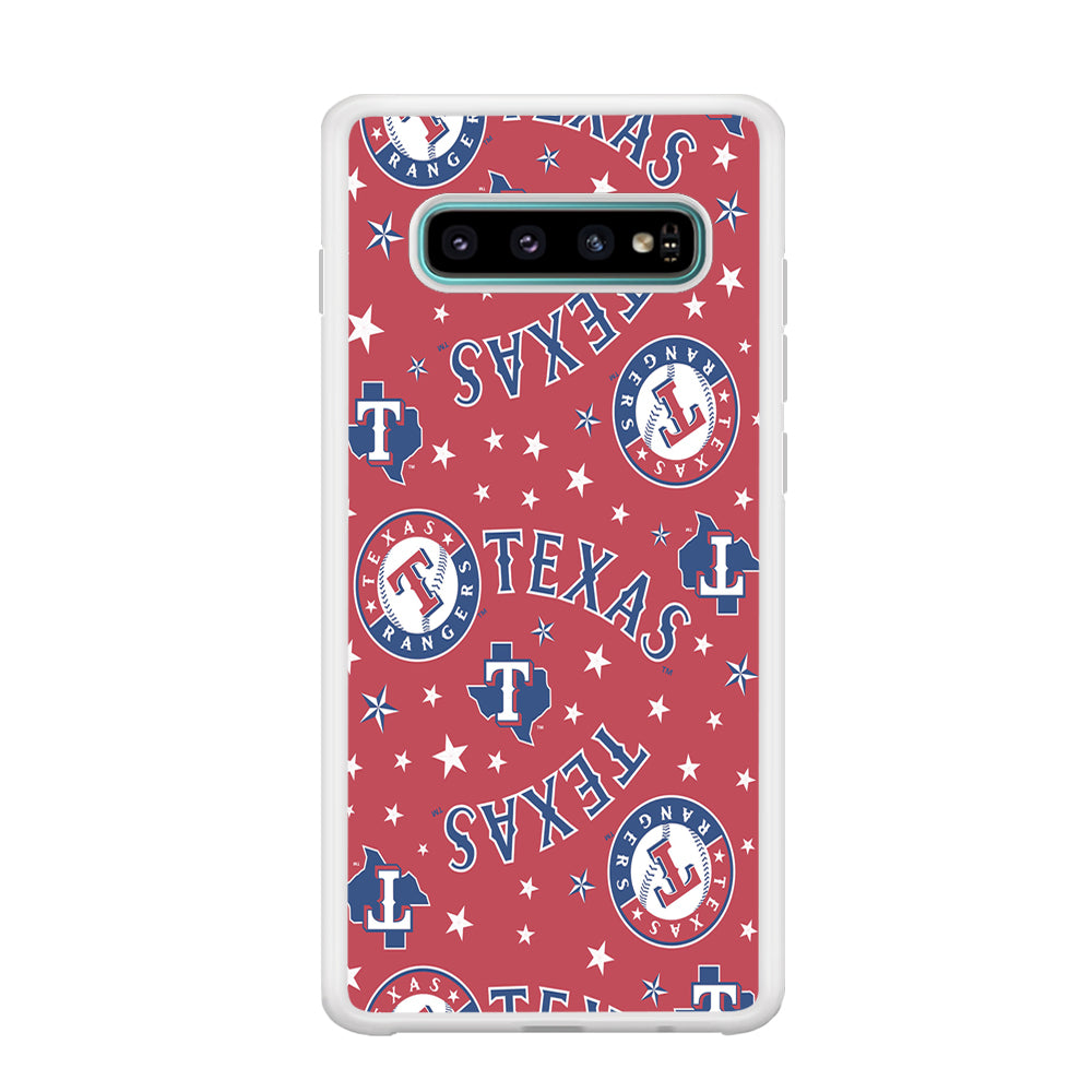 Baseball Texas Rangers MLB 001 Samsung Galaxy S10 Plus Case