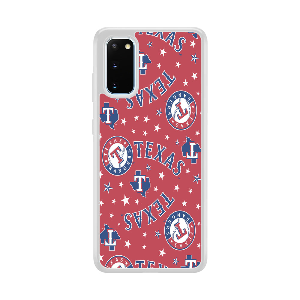 Baseball Texas Rangers MLB 001 Samsung Galaxy S20 Case