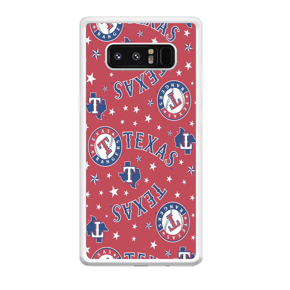 Baseball Texas Rangers MLB 001 Samsung Galaxy Note 8 Case